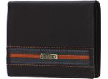 Mano Portafoglio Don Leonardo Rfid Vertical Wallet With Flap Darkbrown Marrone Scuro