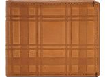 Fossil Portafoglio Bronson Emboss Bifold Wallet Camel Marrone Chiaro