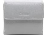 Esquire Pelle Portafoglio Viktoria Little Wallet Grey Grigio