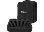 Retekess TT018 Borsa Di Stoccaggio Portatile A 60 Slot, Scatola Di Stoccaggio Del Sistema Di Guide Turistiche Con Spugna Interna TT110 E T130 T131 Tour Guide System