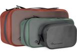 Sea To Summit Sacco A Zaino Hydraulic Packing Cube Set 3 Piece Set 3,5L Laurel Wreath, Picante, Jet Black Nero