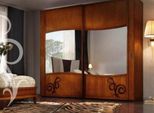 Armadio In Legno A Specchio 280 X 66 X 247 Cm Jvmoebel