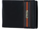 Mano Pelle Portafoglio Don Leonardo Rfid Wallet With Flap Black Nero