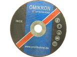 100 Mm Inox Acciaio Inossidabile Mola Da Sgrosso Per Metallo 100X1 Mm