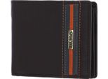 Mano Portafoglio Don Leonardo Rfid Wallet With Flap Darkbrown Marrone Scuro