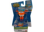 Super Wings, Mini Sunny, Arancione, Transform-A-Bots-2-In-1 Robot E Aeroplano, Flyer, Figura Da Collezione