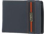 Mano Pelle Portafoglio Don Leonardo Rfid Wallet With Flap Grey Grigio
