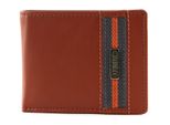 Mano Portafoglio Don Leonardo Rfid Mini Wallet Cognac Terracotta