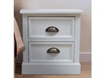 Mucola Comodino Comodino Bianco 2 Cassetti Legno Shabby Chic Comodino Comodino Camera Da Letto Comodino Console