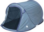 3.00 Tenda Da Lancio Per 2 Persone - 220 X 120 X 95 Cm - Tenda Pop Up - Colore: Blu