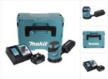 Makita DBO180RF1J Levigatrice Orbitale A Batteria 125Mm 18V + 1X Batteria 3.0Ah + Caricatore + Valigetta Makpac