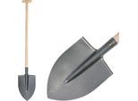 Vanga S506.WH A Punta, Komaxit, Manico In Legno A T
