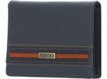 Mano Portafoglio Don Leonardo Rfid Vertical Wallet With Flap Grey Grigio