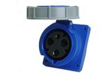 Presa Angolare Da Incasso 63A/3P 230V IP67 Presa A Muro 4624