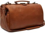 The Chesterfield Brand Pelle Borsa Da Viaggio Travelbag Cognac Marrone Chiaro