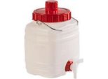 Barile Ics Demetra N2 5 Litri, 20X17X26 Cm, Per Acqua Potabile, Con Valvola