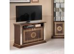 Rtv Armadio Italiano Mobili In Legno Marrone Cassettiere Credenza Scaffale Lusso Nuovo