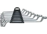 Set Di Chiavi Strend Pro HR32581, 8 Pezzi, Cr-V, 6-22 Mm, A Anello, Piegate A 75