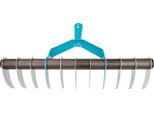 Rastrello Per Prato Strend Pro R152, 11 Denti, Aeratore Per Erbacce, Verticut, Senza Manico