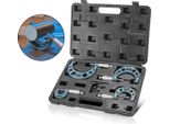 Stahlwerk Set Di 4 Micrometri Campo Di Misura 0-25, 25-50, 50-75, 75-100 Mm