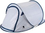 Tenda A Baldacchino Per 2 Persone - 220 X 120 X 95 Cm - Tenda Pop Up - Colore: Argento