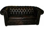 Chesterfield 3 Posti Con Funzione Letto Divano Divano Set Tappezzeria Divani Nuovo!