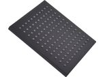 Aqbau® Soffione Doccia A Pioggia Soffione Doccia A Pioggia Nero (Angolare)