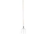 Forcone F103KX.WH, 3 Denti, Komaxit, Con Manico
