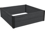Keter Warzywniak PodwyżSzony Grafit Acero Quadrato 106 X 106 X 32 Cm