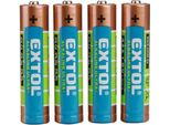 Extol EX42010 Extol Energy Ultra+ Batterie Alcaline 1,5V