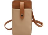 S.Oliver Borsa A Tracolla Borsa Per Cellulare Phone Bag Brown Marrone Chiaro