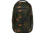 Satch Zaino Della Scuola Match Jurassic Jungle Oliva