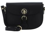 U.S. Polo Assn. Pelle Borsa A Tracolla Borsa A Tracolla Florence Arlington Flap Crossbody Leather Black Nero