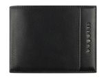 Bugatti Portafoglio Nome Wallet With Flap + Zip Black Nero