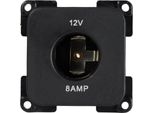 C-Line Presto Inprojal Cbe Presa Di Corrente 12 Volt Camper Caravan Nero