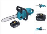 Motosega A Batteria Makita Duc 307 T1X2 18 V 30 Cm 7,7 M/S Senza Spazzole + 1X Batteria 5,0 Ah - Senza Caricabatterie