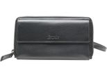 Esquire Pelle Portafoglio Borsa Per Cellulare Peru Phone Wallet Bag Black Nero
