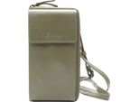 Esquire Pelle Portafoglio Borsa Per Cellulare Peru Phone Wallet Bag Olive Oliva