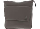 U.S. Polo Assn. Borsa A Tracolla Seattle Flat Crossbody Grey Grigio