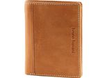 Bruno Banani Pelle Portafoglio Wallet Cognac Marrone Chiaro