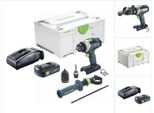 Festool Tpc 18/4 I-Basic Trapano A Percussione A Batteria 18 V 75 Nm Senza Spazzole + 1X Batteria Ricaricabile 3,0 Ah + Caricatore + Systainer