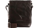Bruno Banani Pelle Borsa A Tracolla Crossbody Bag Brown Marrone Scuro