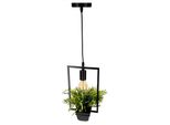 Mea Lampada A Sospensione Rettangolare, Rettangolo Geometrico, IP20, E27, EDO777546 Edo