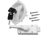Serratura Per Porta Serratura Per Porta Caravan Camper Roulotte Barca Ff-System Bianco