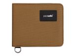 Pacsafe Porta Carte Di Credito Rfidsafe Bifold Wallet Tan Marrone