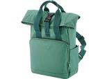 Bagbase - Zaino, Mini, Materiale Riciclato BC4942 (Taglia Unica) (Verde Salvia)