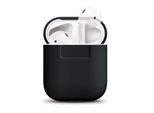 Elago Custodia In Silicone Per Airpods 2 E Airpods 1, Nera
