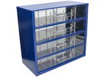 Kotarbau® Cassetta Per Officina Con Cassetti 306X282X155 Cassetta Di Smistamento 4G Magazzino Per Minuteria In Metallo