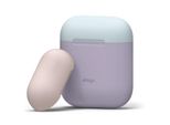 Puzdro Elago Duo Pre Airpods 2 / Airpods 1 Corpo-Lavanda / Parte Superiore-Blu Pastello E Rosa Tenue