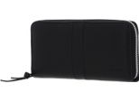 Picard Pelle Portafoglio Stripes 1 Zip Wallet Black Nero